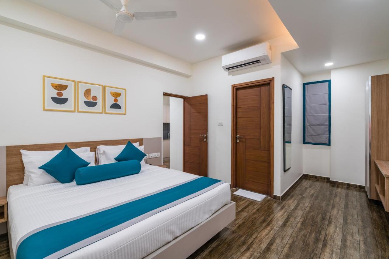 Skyla Studios & Suites - Hitech City Hyderabad Exterior foto